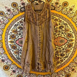 Hippie boho dress